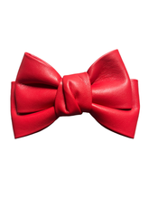 Load image into Gallery viewer, FAUX LEATHER BOW
