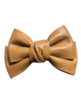 Load image into Gallery viewer, FAUX LEATHER BOW
