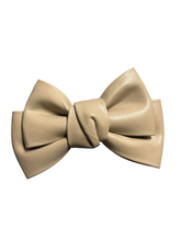 Load image into Gallery viewer, FAUX LEATHER BOW
